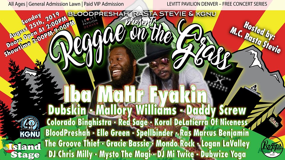Reggae on the Grass 2019 Free Reggae Music Festival