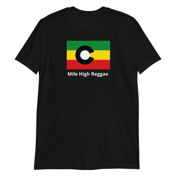 Colorado Flag Rasta T-Shirt | Rastarado Ganjarado Flag | Men's Reggae T-Shirt