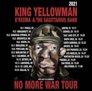 King Yellowman no more war tour stopping in Denver