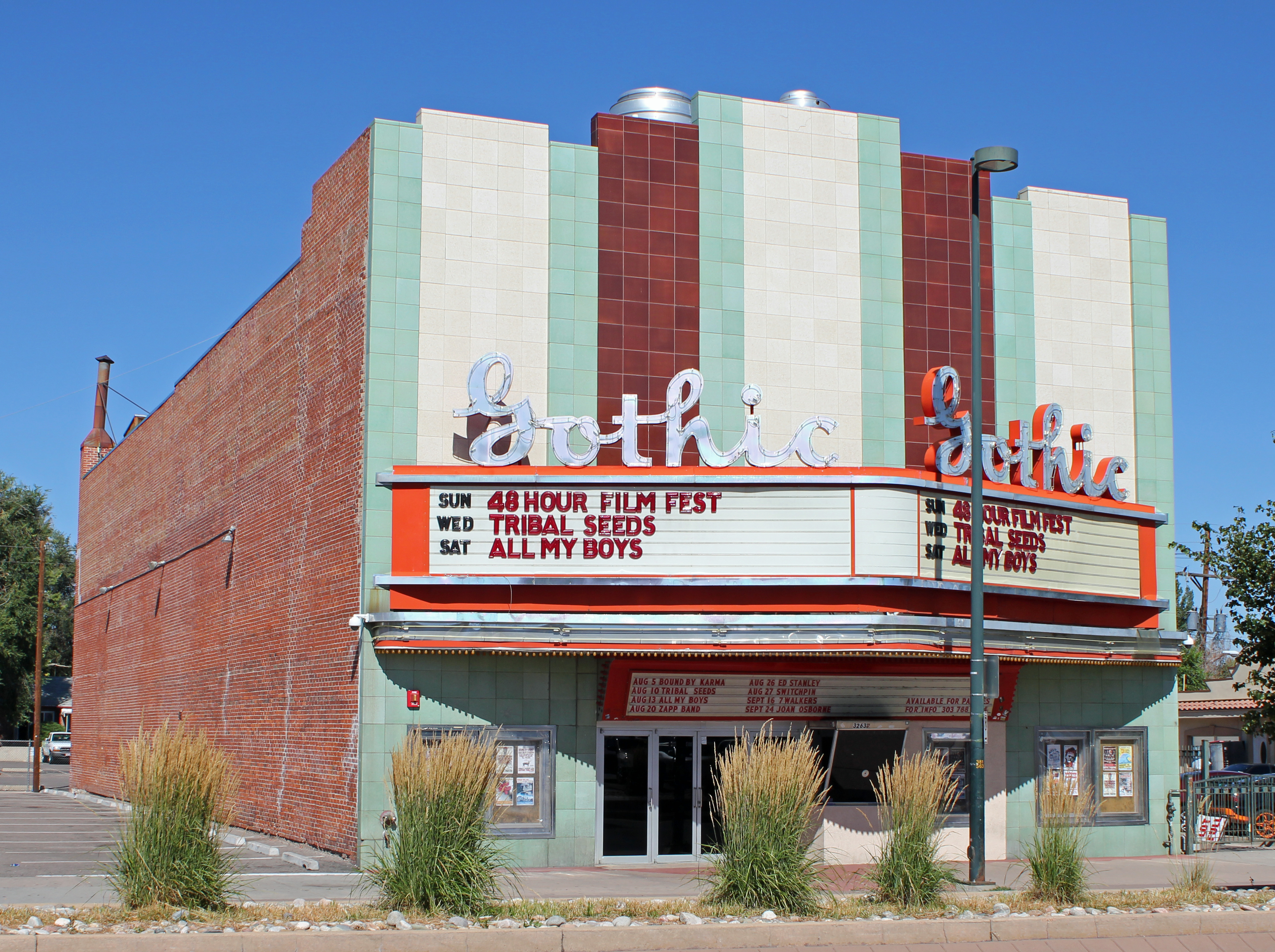 The Gothic Theatre Denver Colorado