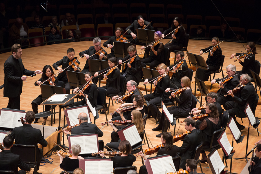 The Colorado Symphony Orchestra performing live