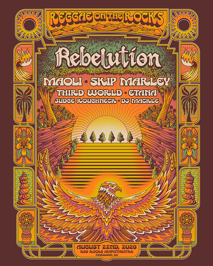 Reggae on the Rocks 2026 Red Rocks Ampitheater
